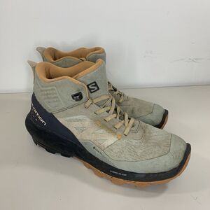 Salomon Outpulse Mid GORE-TEX Hiking Boots size 7 - Wrought Iron/Ebony/Blaze